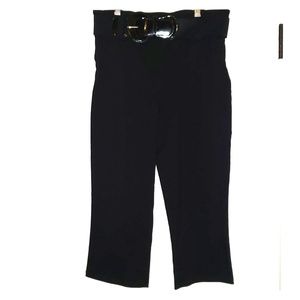 Pin up chic! High waist capris pants